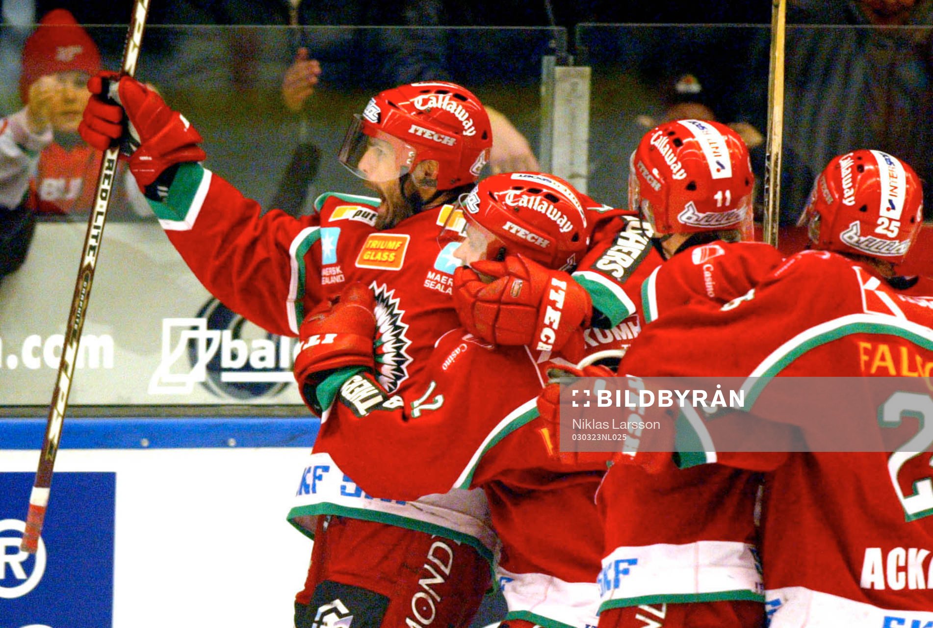 Patrik Carnbäck, Frölunda jublar