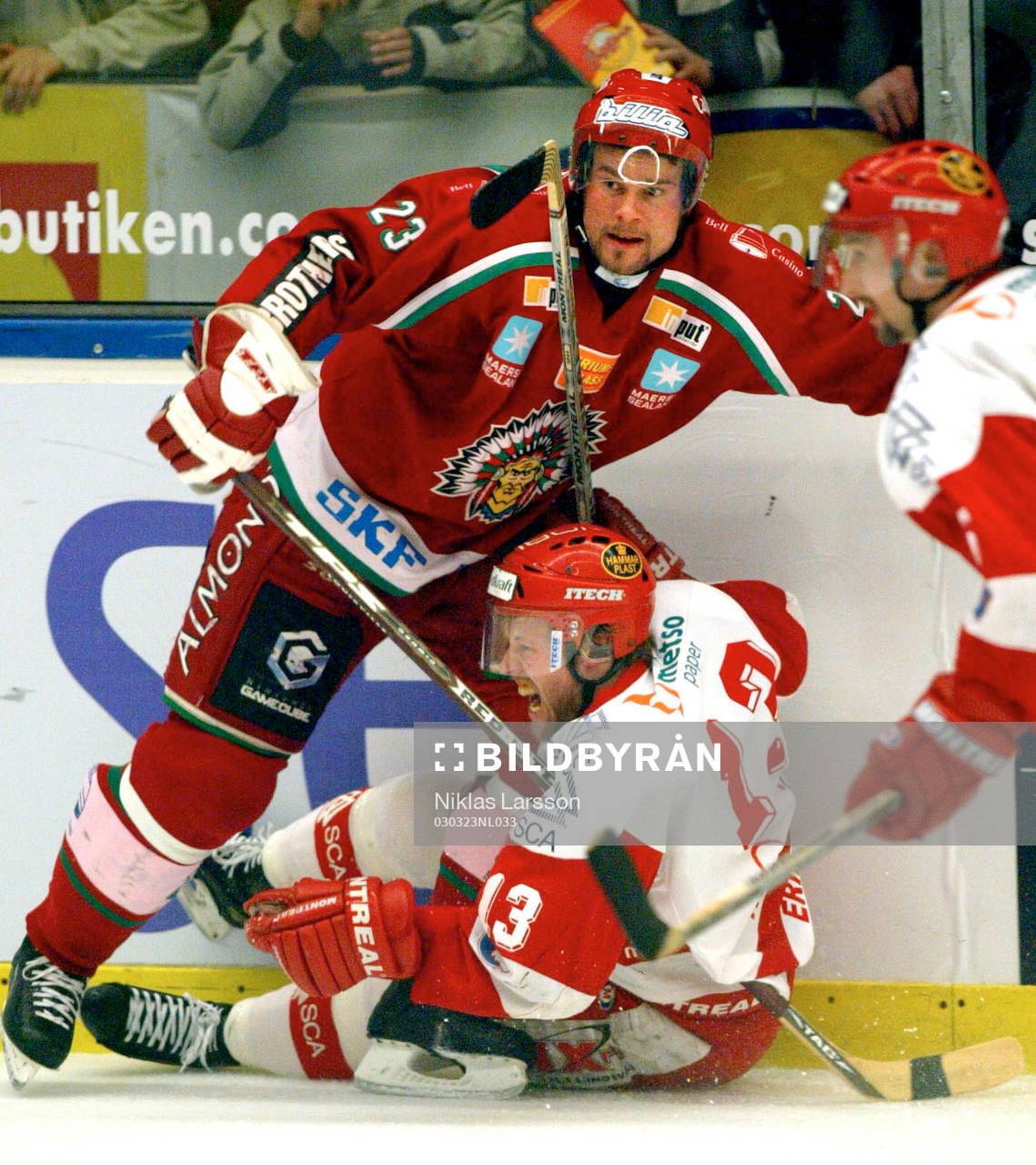 Ronnie Sundin, Frölunda fick Henrik Eriksson, Timrå på
