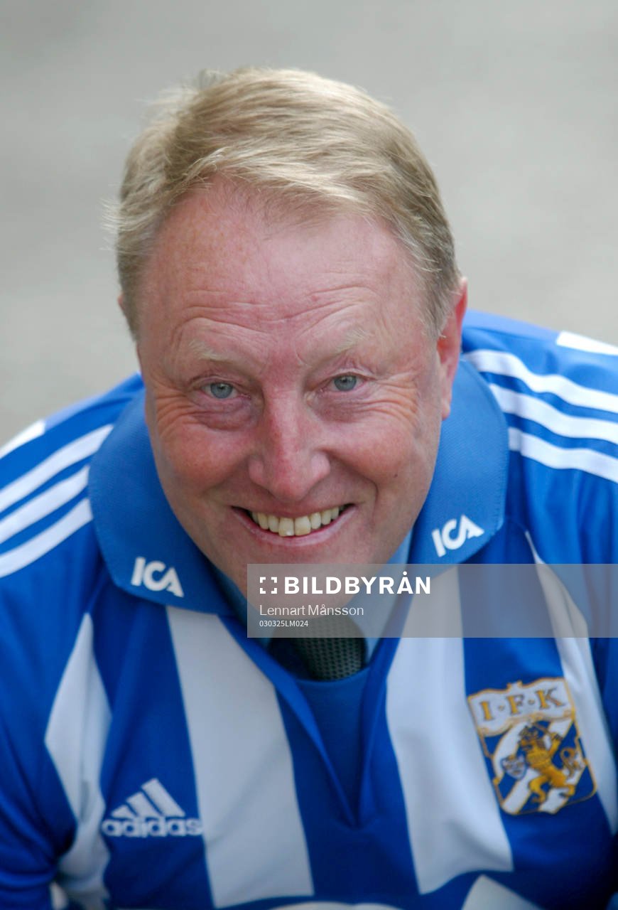 Bo Johansson, tränare, Göteborg. Porträtt