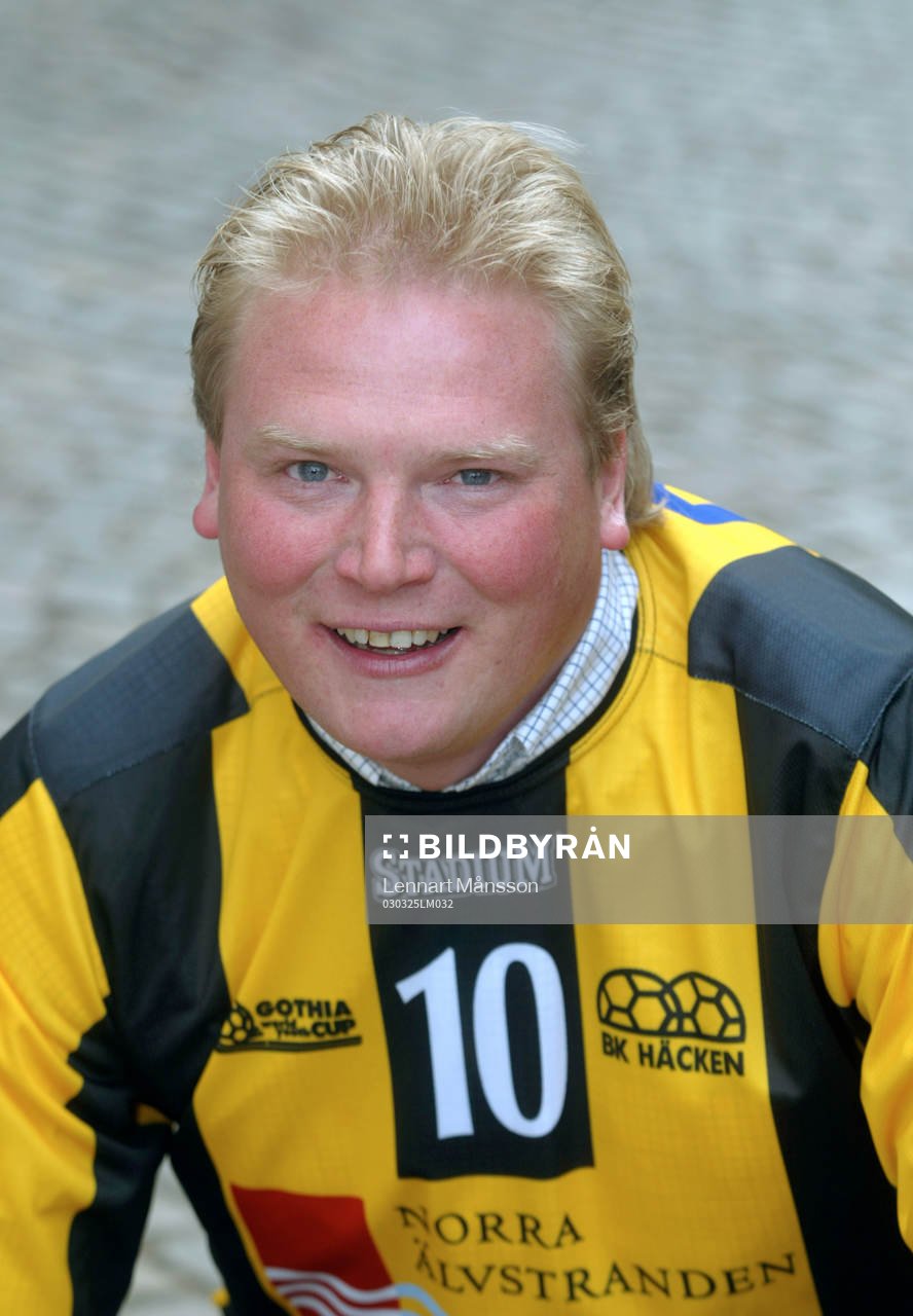 Jörgen Lennnartson, tränare, Häcken. Porträtt