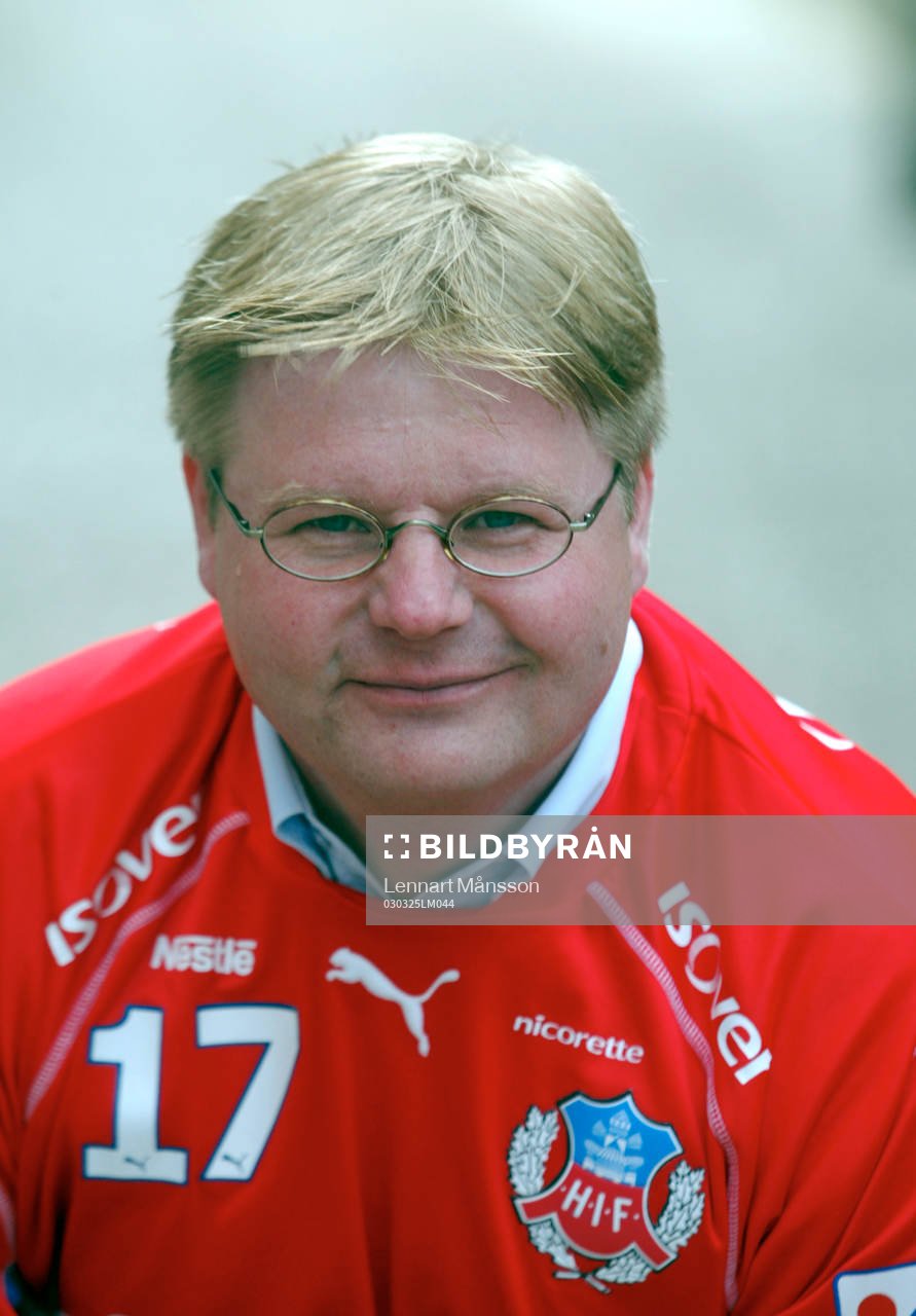 Peter Swärdh, tränare, Helsingborg. Porträtt