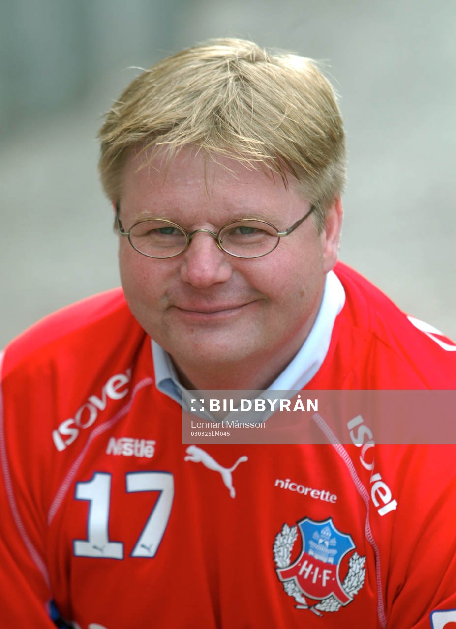 Peter Swärdh, tränare, Helsingborg. Porträtt