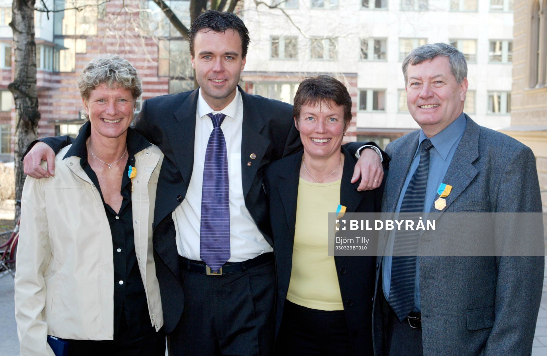 Elisabeth Leidinge, Martin Ingvarsson, Lena Videkull och