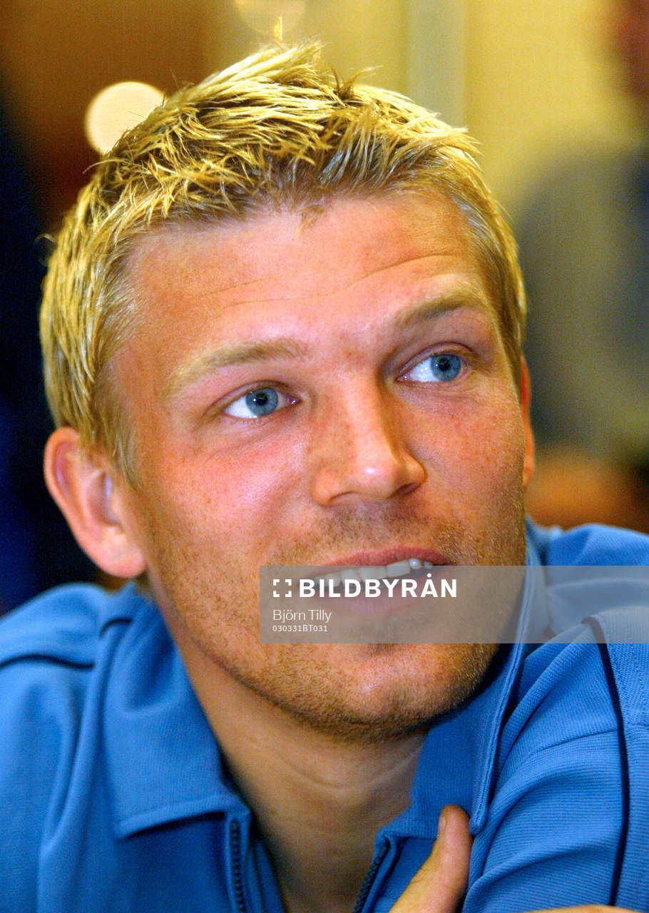 Marcus Allbäck, Sverige. Porträtt