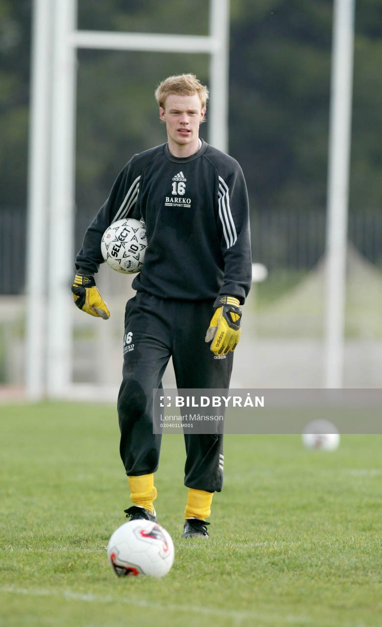   Stefan Paulsson, målvakt.