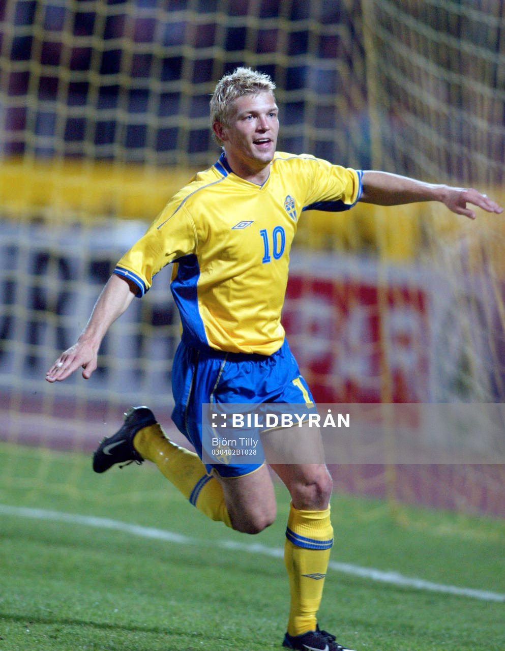 Marcus Allbäck, jubel
