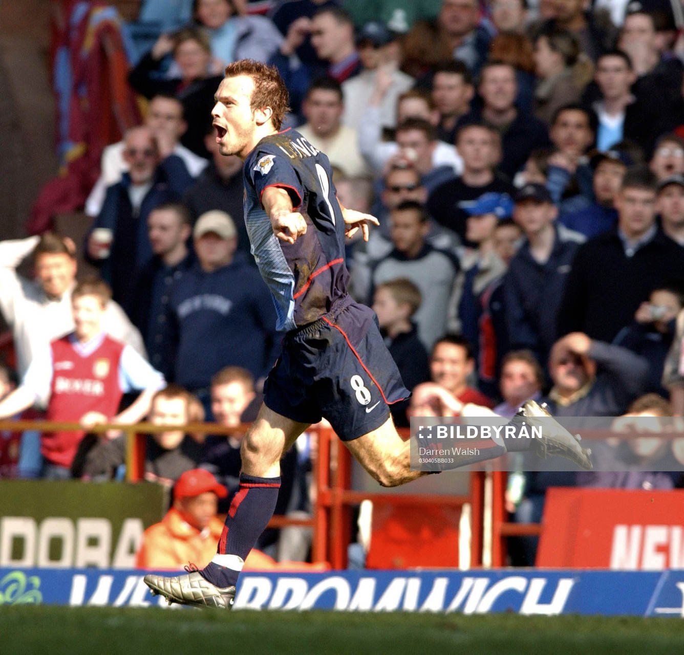 Fredrik Ljungberg, Arsenal, jubel