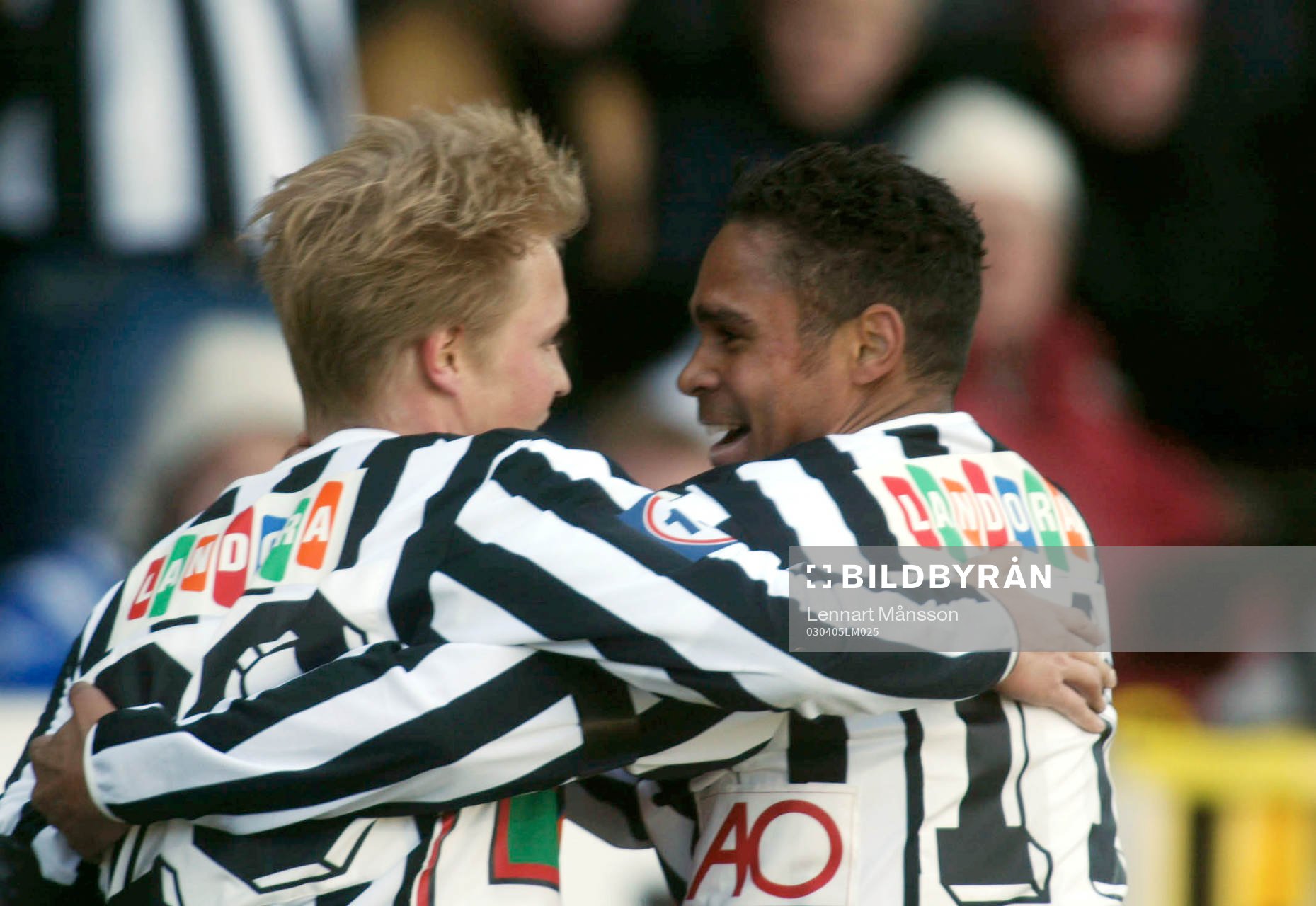 BoIS målskyttar, Mathias Eklund och Daniel Nannskog