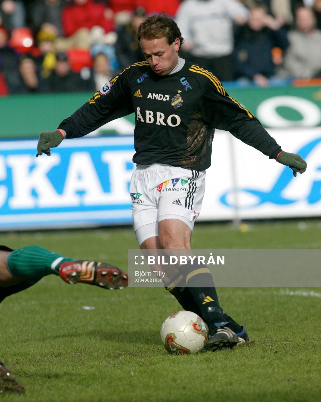 Andreas Alm, AIK på väg att göra 3-0