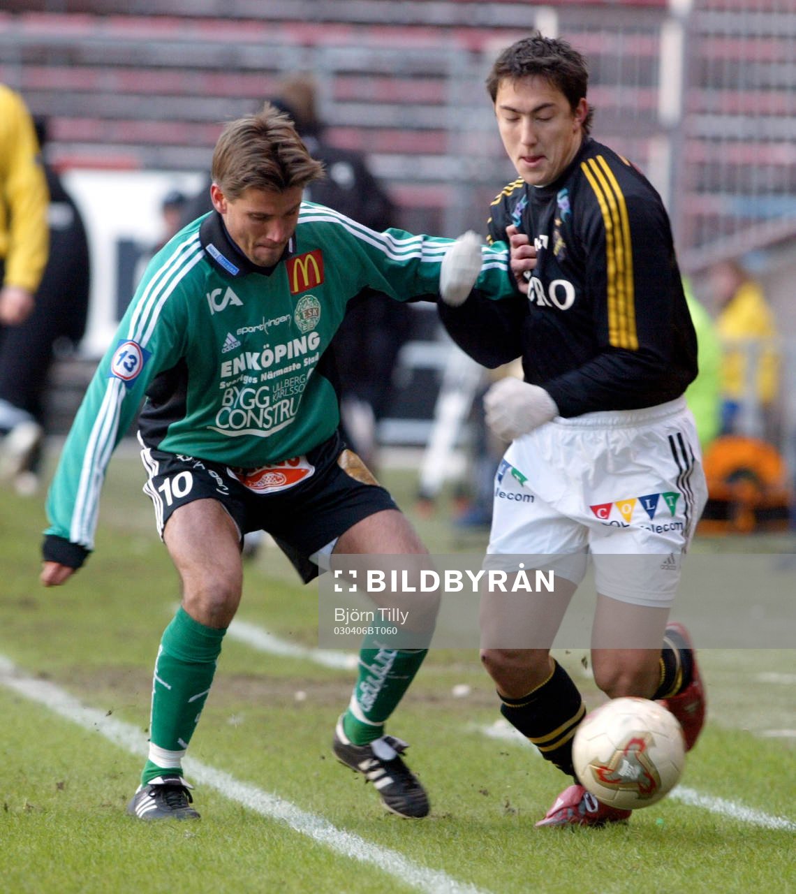 Jonny Rödlund, Enköping och Stefan Ishizaki, AIK