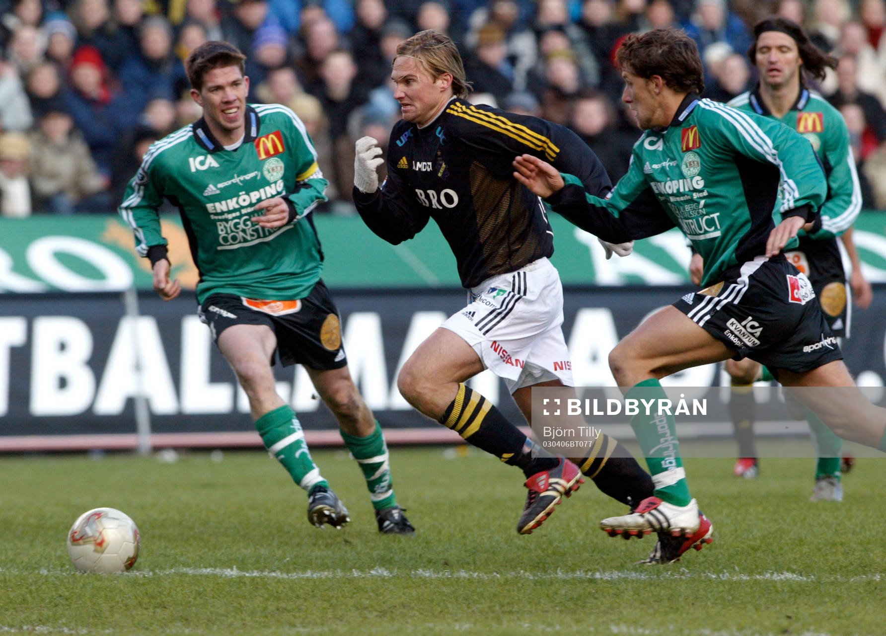 Benny Olsen, Enköping, Andreas Andersson, AIK och Robert