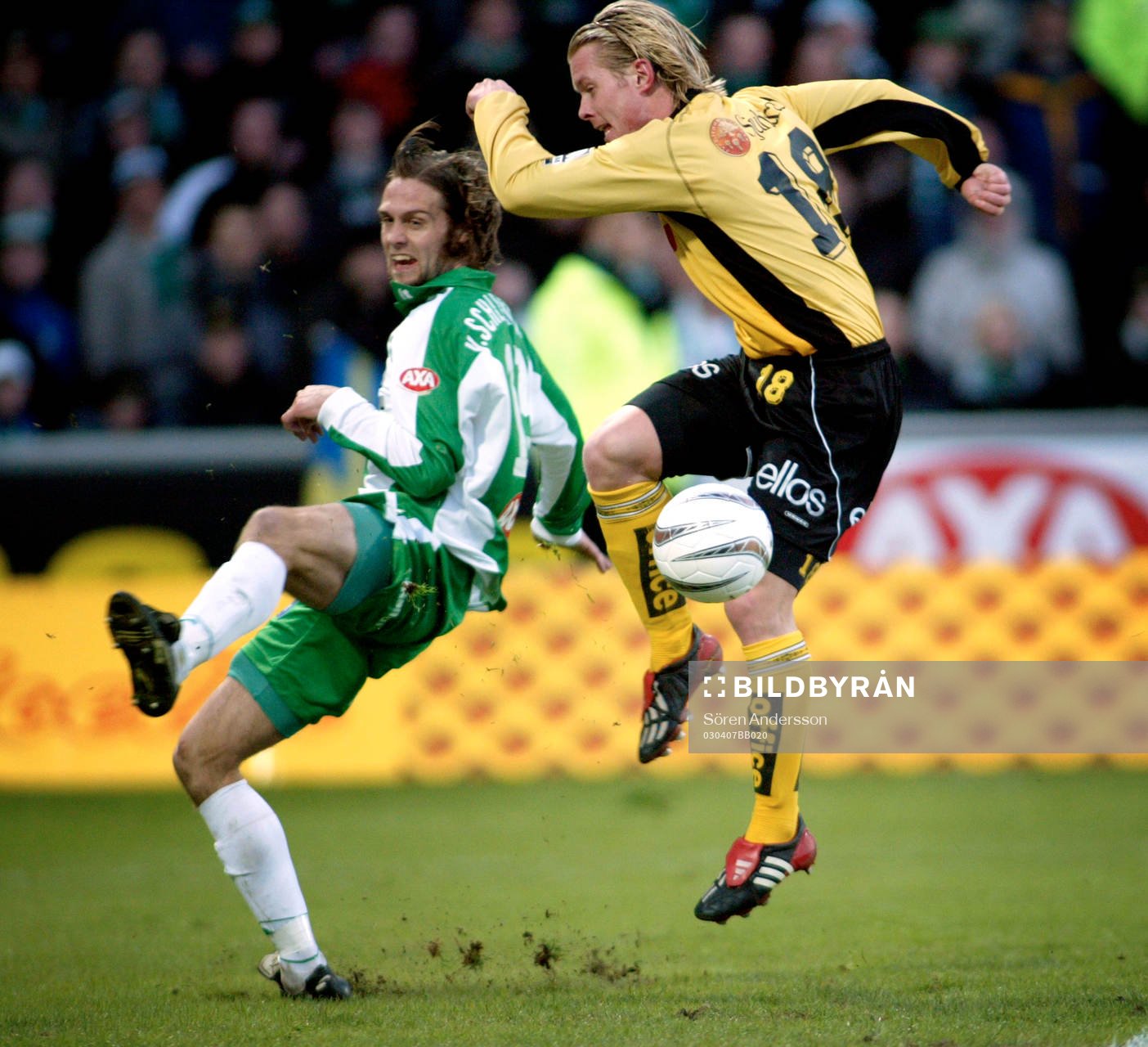 Max von Schlebrügge, Hammarby och Fredrik Berglund,