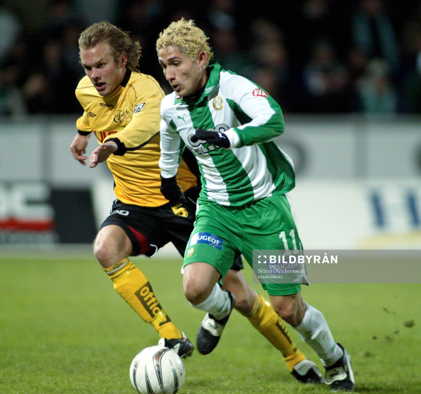 Pablo Pinones-Arce, Hammarby och Martin Andersson, Elfsborg