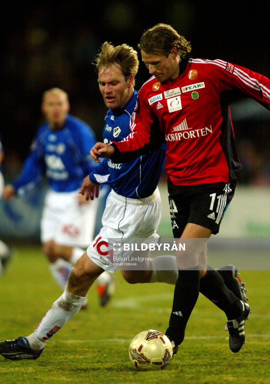 Torbjörn Arvidsson, Halmstad och Tommy Bergersen, Sundsvall