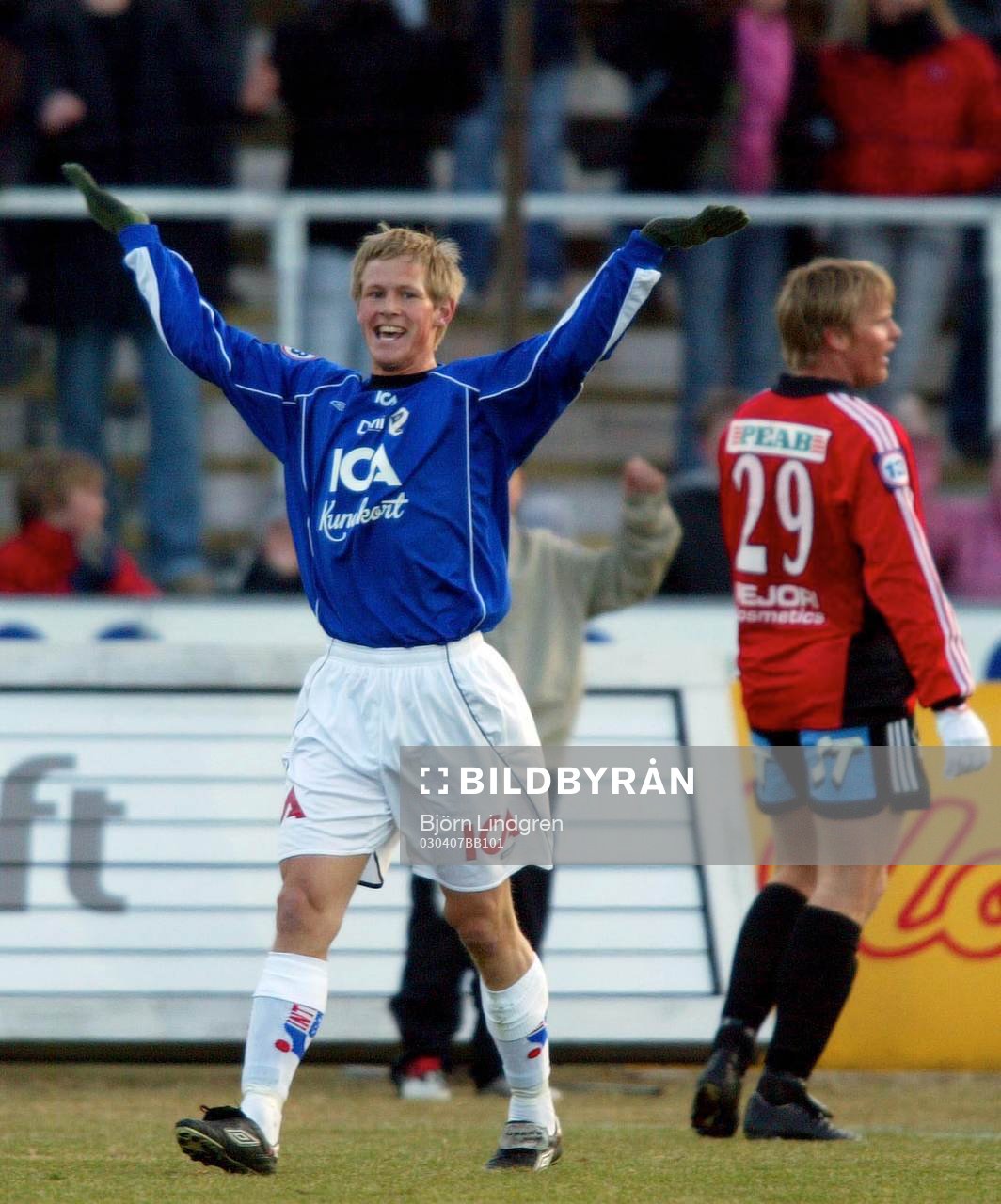 Magnus Andersson, Halmstad jubel
