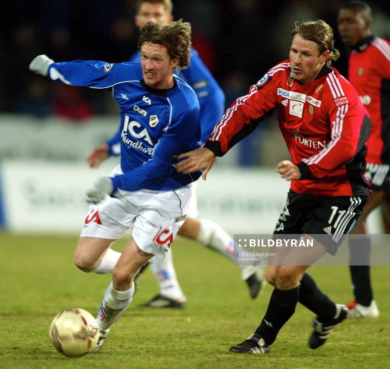 Mikael Nilsson, Halmstad och Tommy Bergersen, Sundsvall
