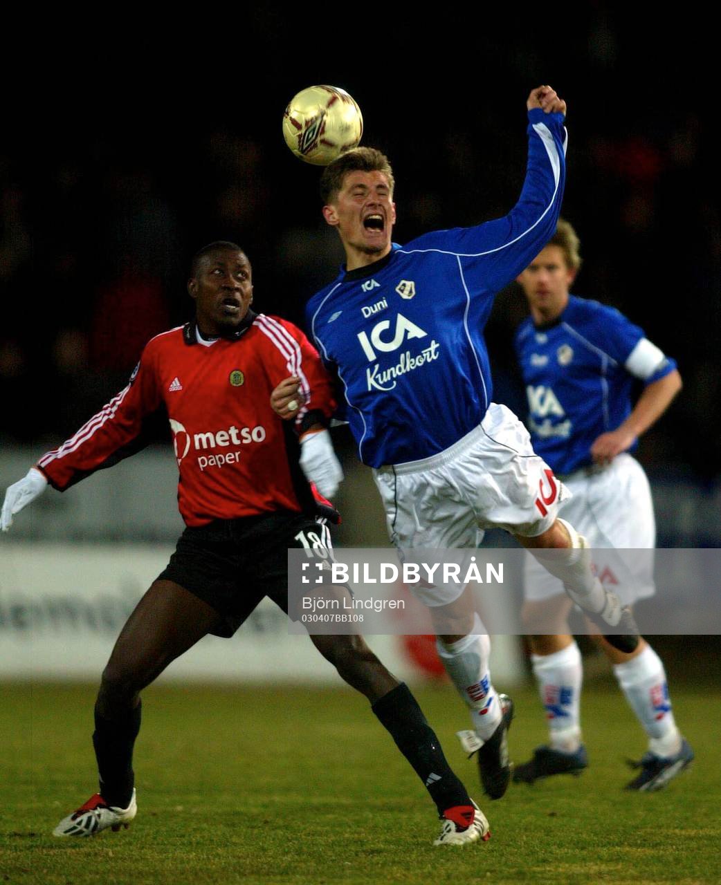 Bala Garba, Sundsvall och Tomas Zwirgzdauskas, Halmstad