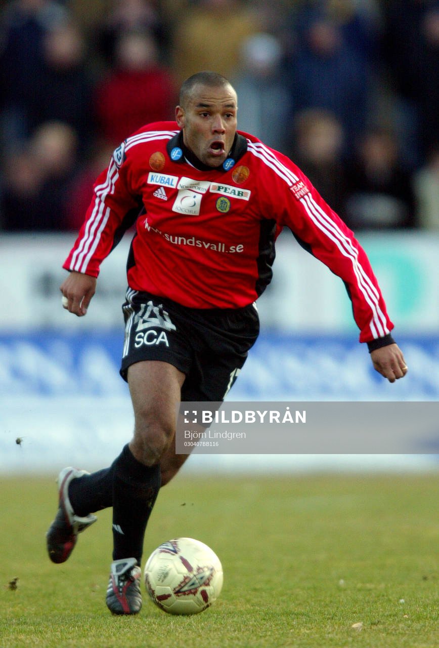 Fotboll, Allsvenskan, Cain Dotson, GIF Sundsvall