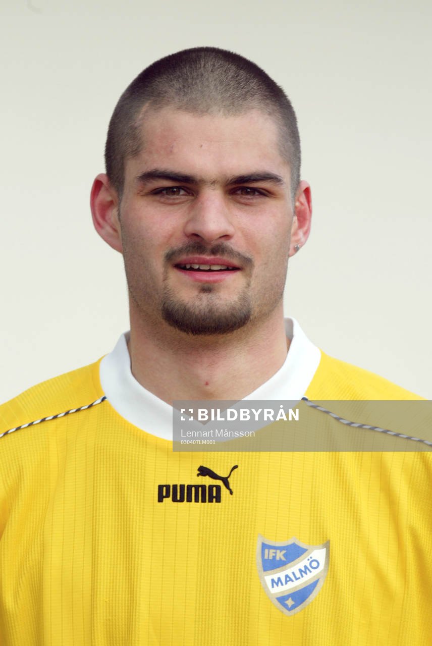 Fotboll, Superettan, porträtt,  Niclas Öberg, IFK Malmö