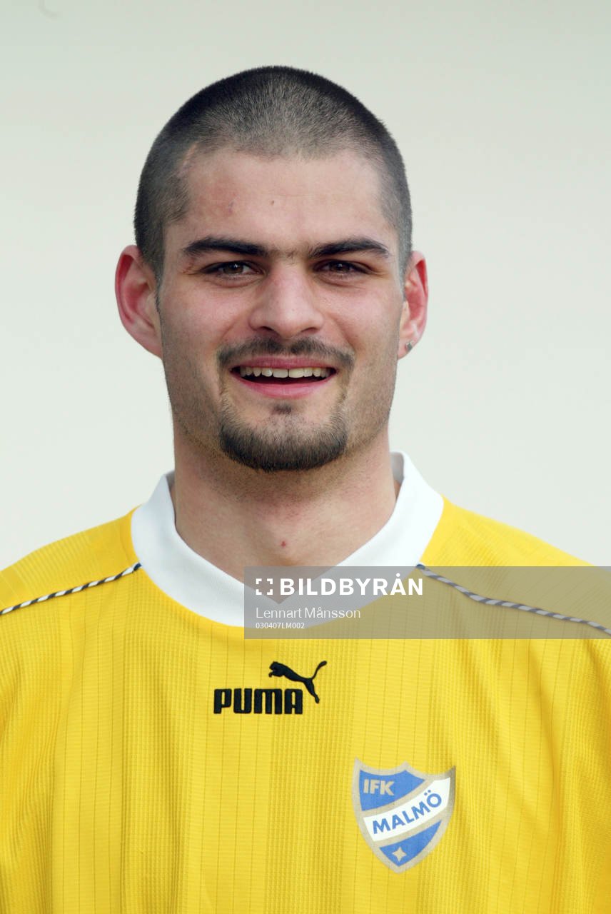Fotboll, Superettan, porträtt,  Niclas Öberg, IFK Malmö.