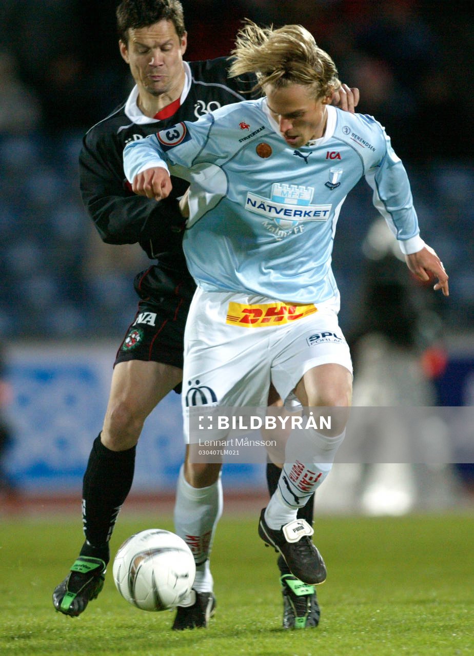 Markus Rosenberg, Malmö och Thomas Andersson, Örebro