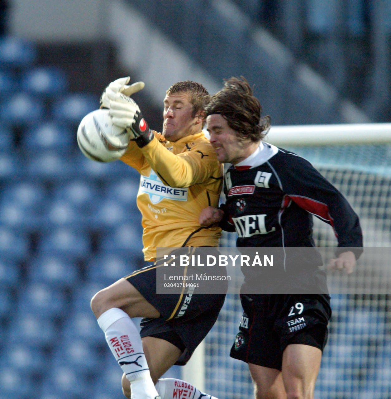 Lee Baxter, Malmö och Fredrik Jansson, Örebro