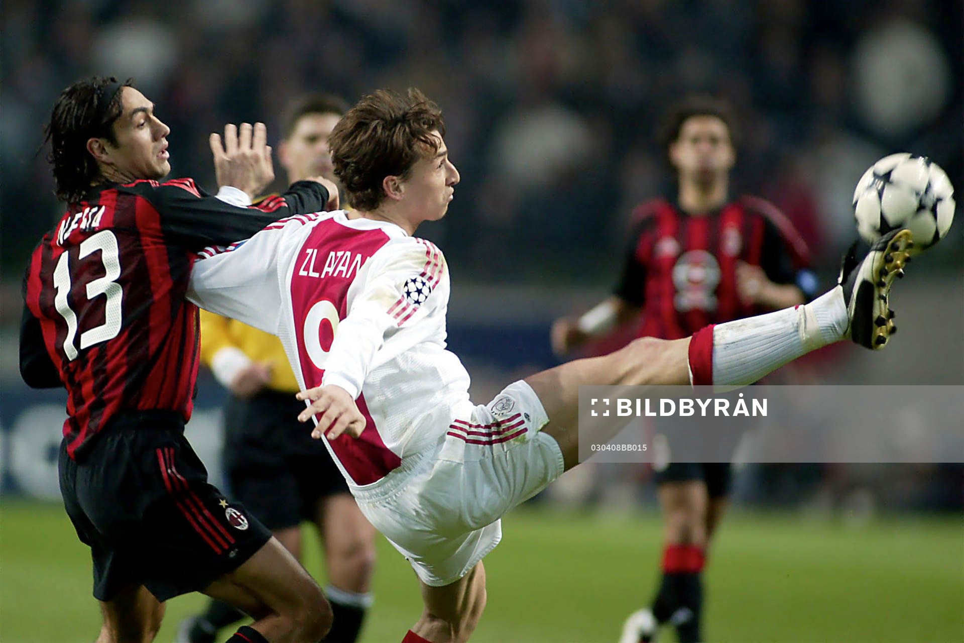 Zlatan Ibrahimovic, Ajax och Alessandro Nesta, Milan