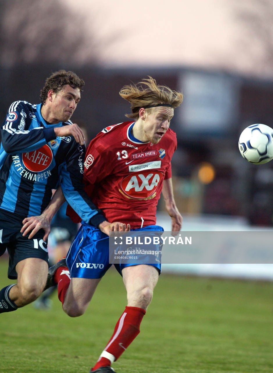 Johan Elmander, DIF och Kaspers Goorks, Öster