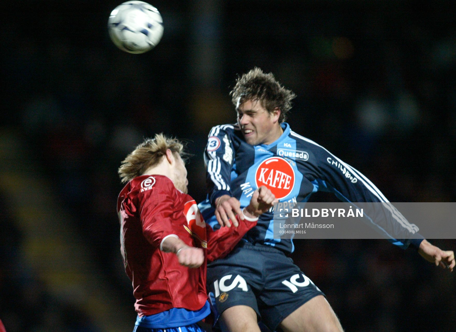 Johan Elmander. Nick, nickduell