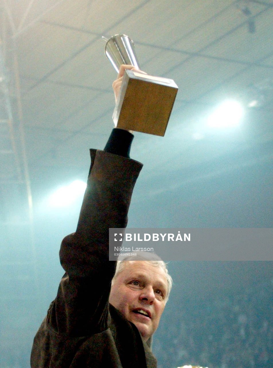 Frölunda svenska mästare! Conny Evensson, tränare,