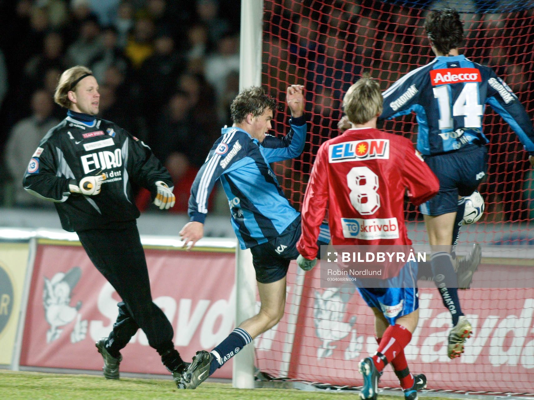 Johan Elmander, Djurgården gör 4-0