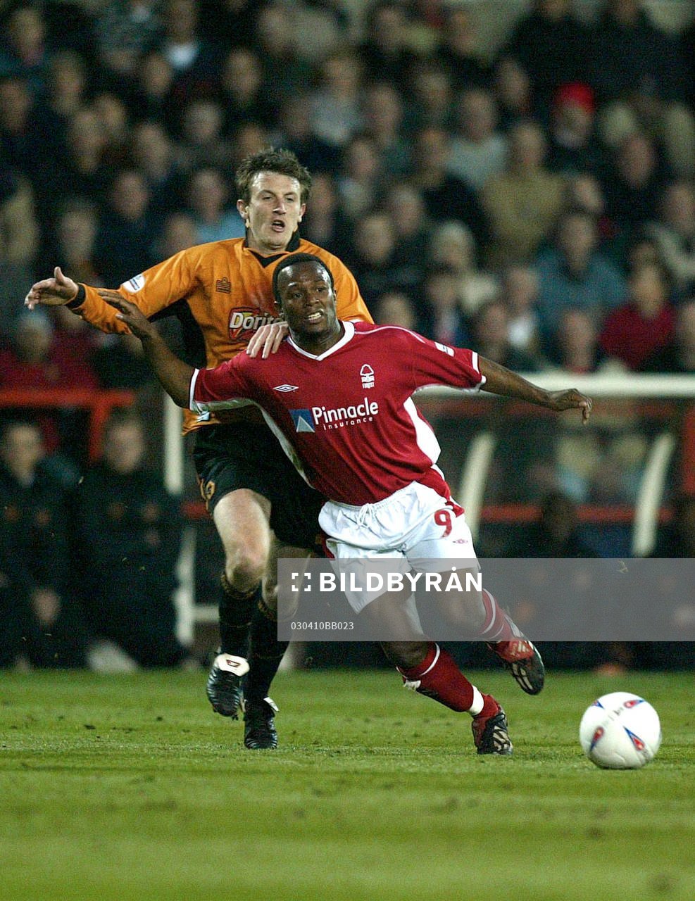 David Johnson, Nottingham i närkamp mot Lee Naylor,