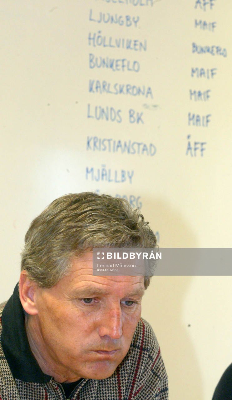 Sören Cratz och hans Mjällby får som synes bära ett