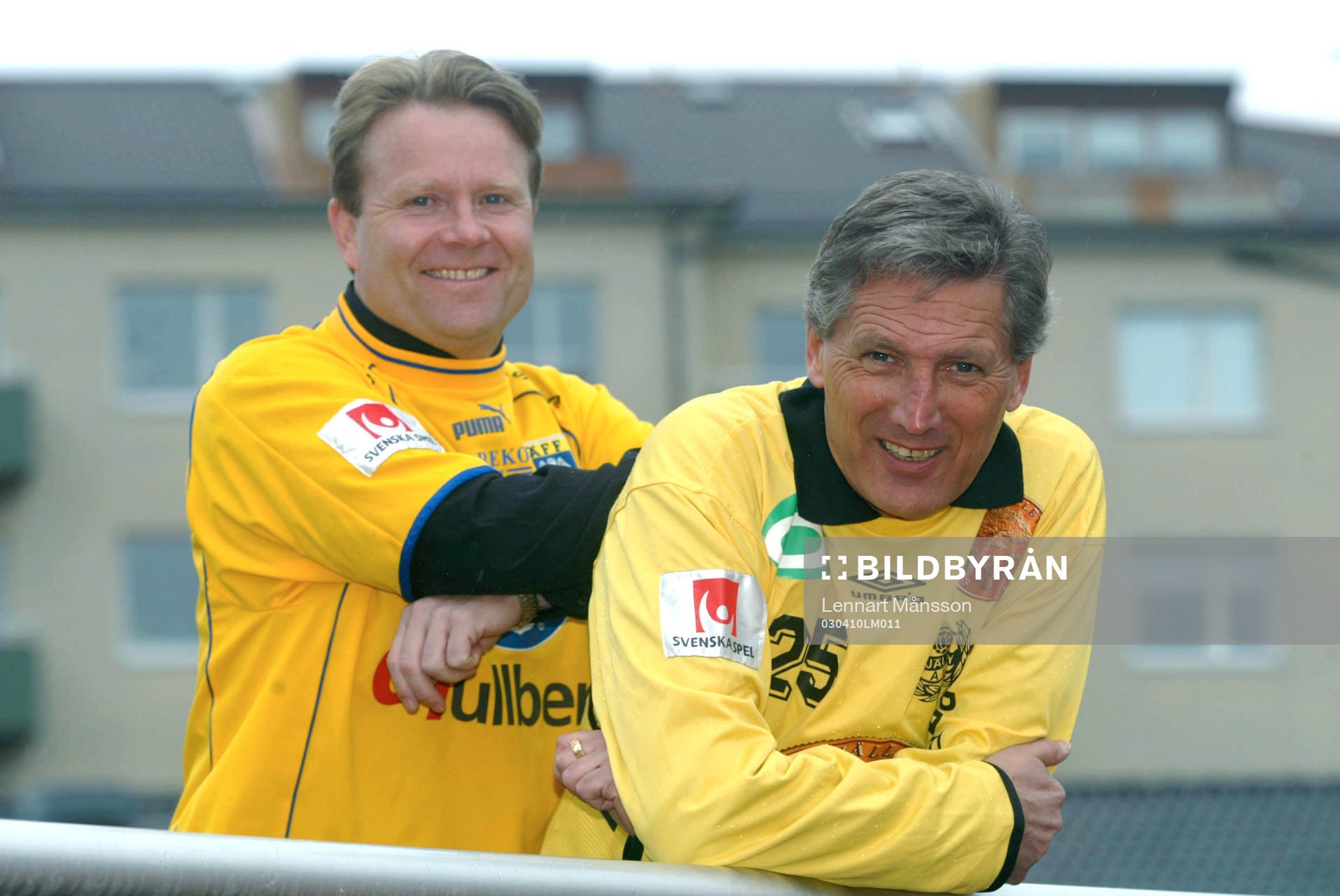 Två meriterade tränare i div.ll,  Mats Jingblad,