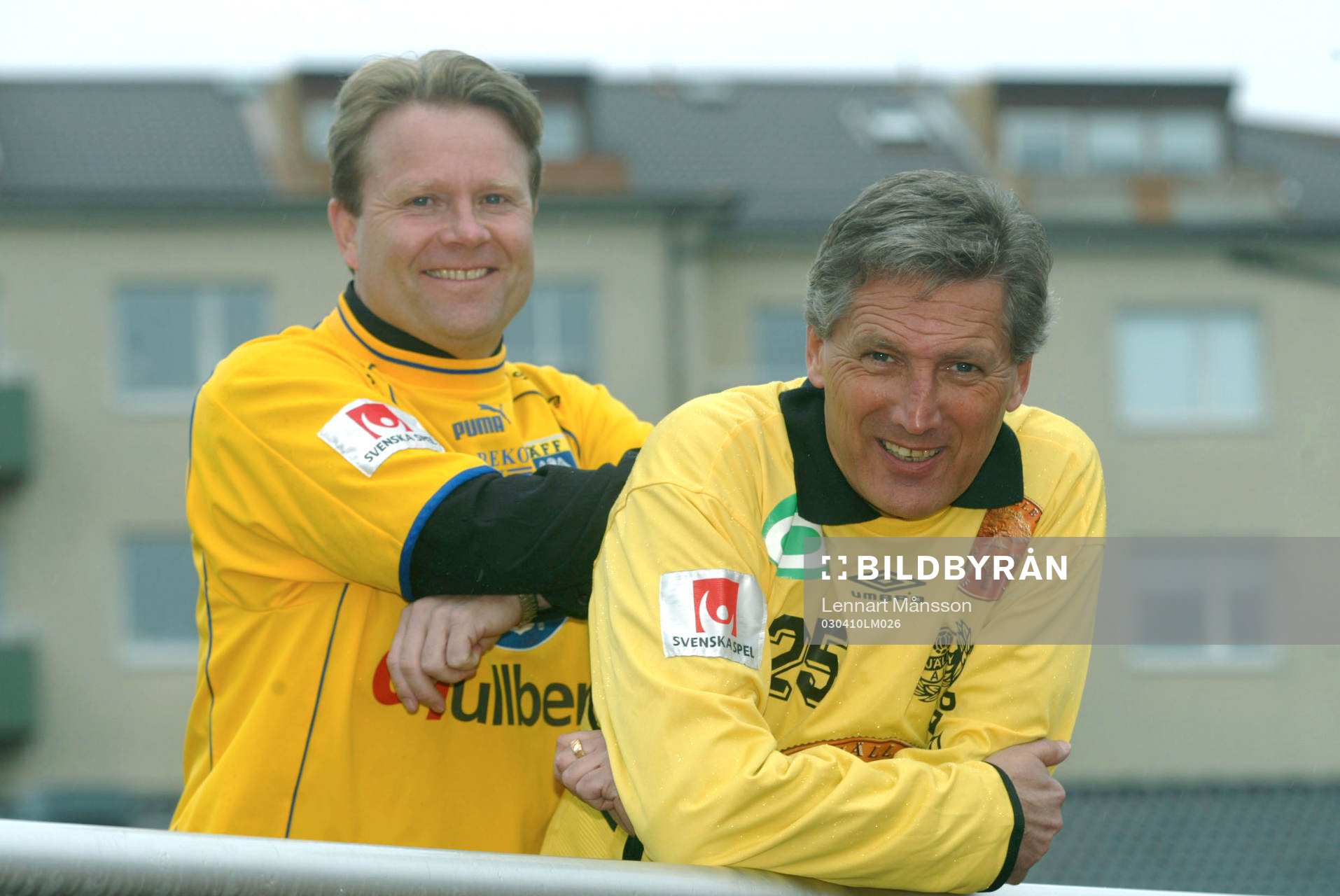 Två meriterade tränare i div.ll,  Mats Jingblöad,