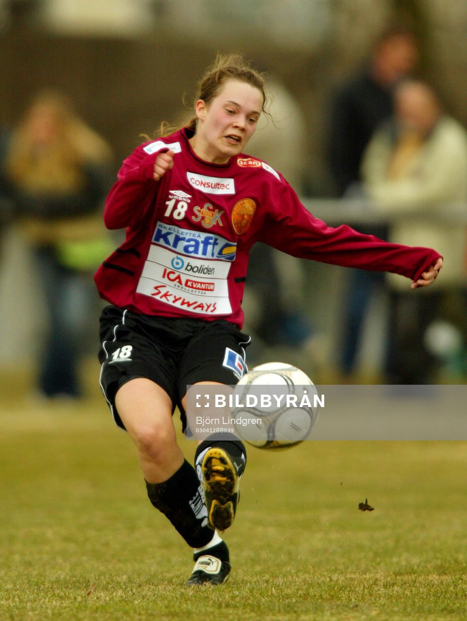 Fotboll, Dam, Allsvenskan, Ragna Lestander, Sunnanå