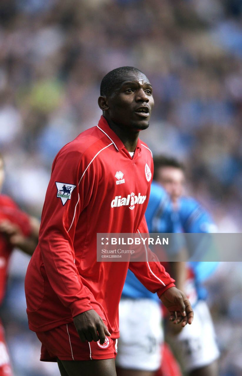 Fotboll, Engelsk, Premier League, Geremi, Middlesbrough
