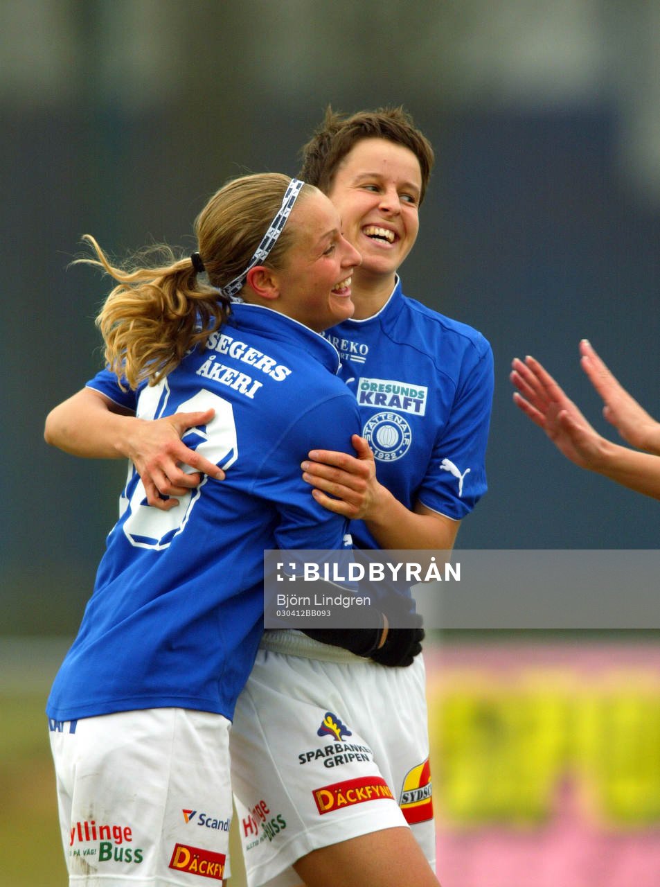 Fotboll, Dam, Allsvenskan, Natalia Folbrycht och Frida