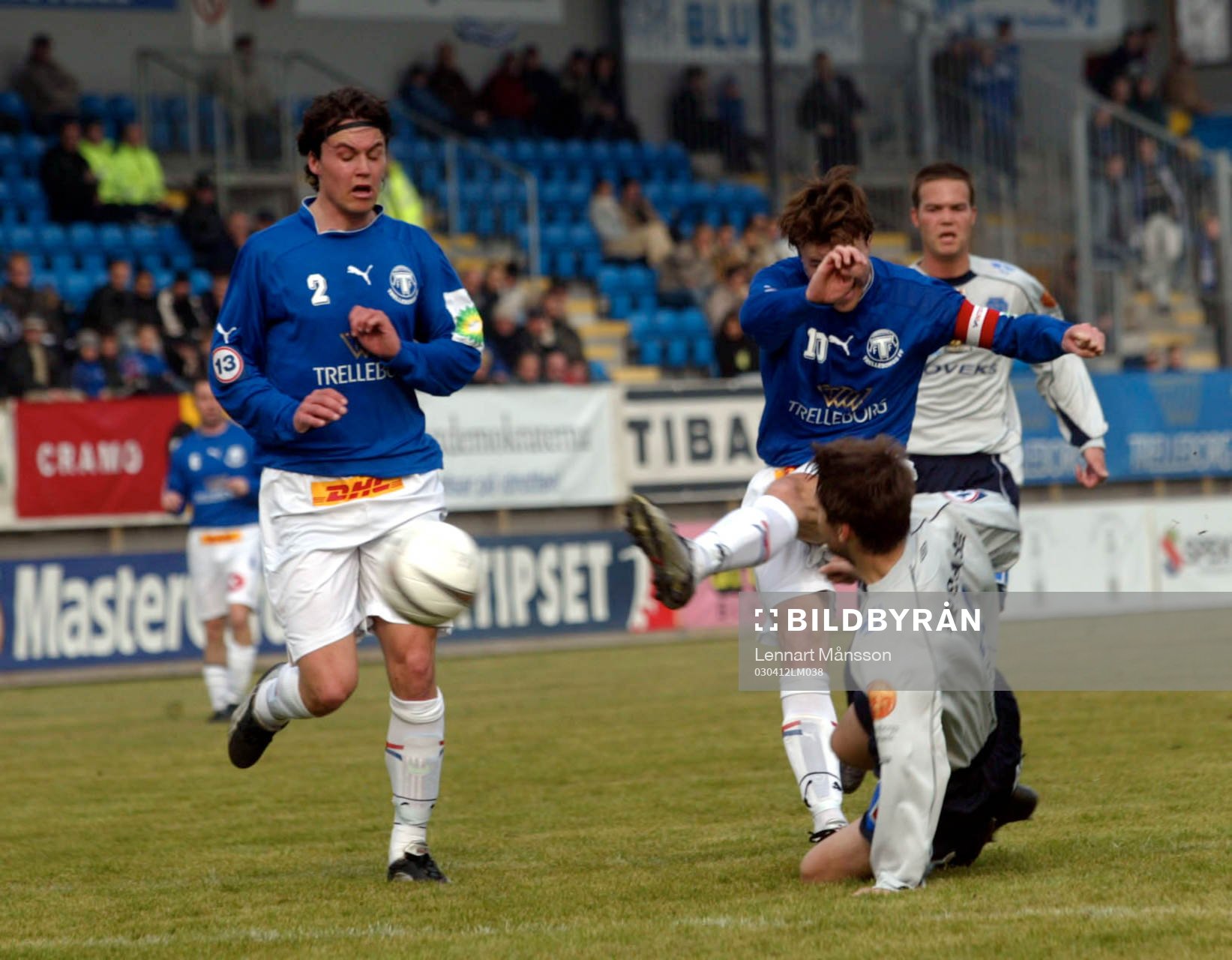 Jonas Nilsson, Trelleborg gör 1-0 med en vänsterkanon