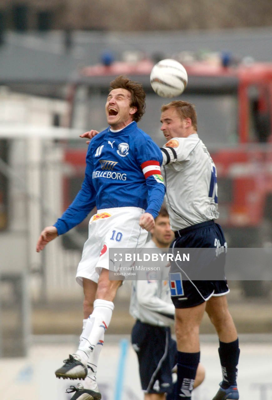 Jonas Nilsson, Trelleborg i en nickduell…