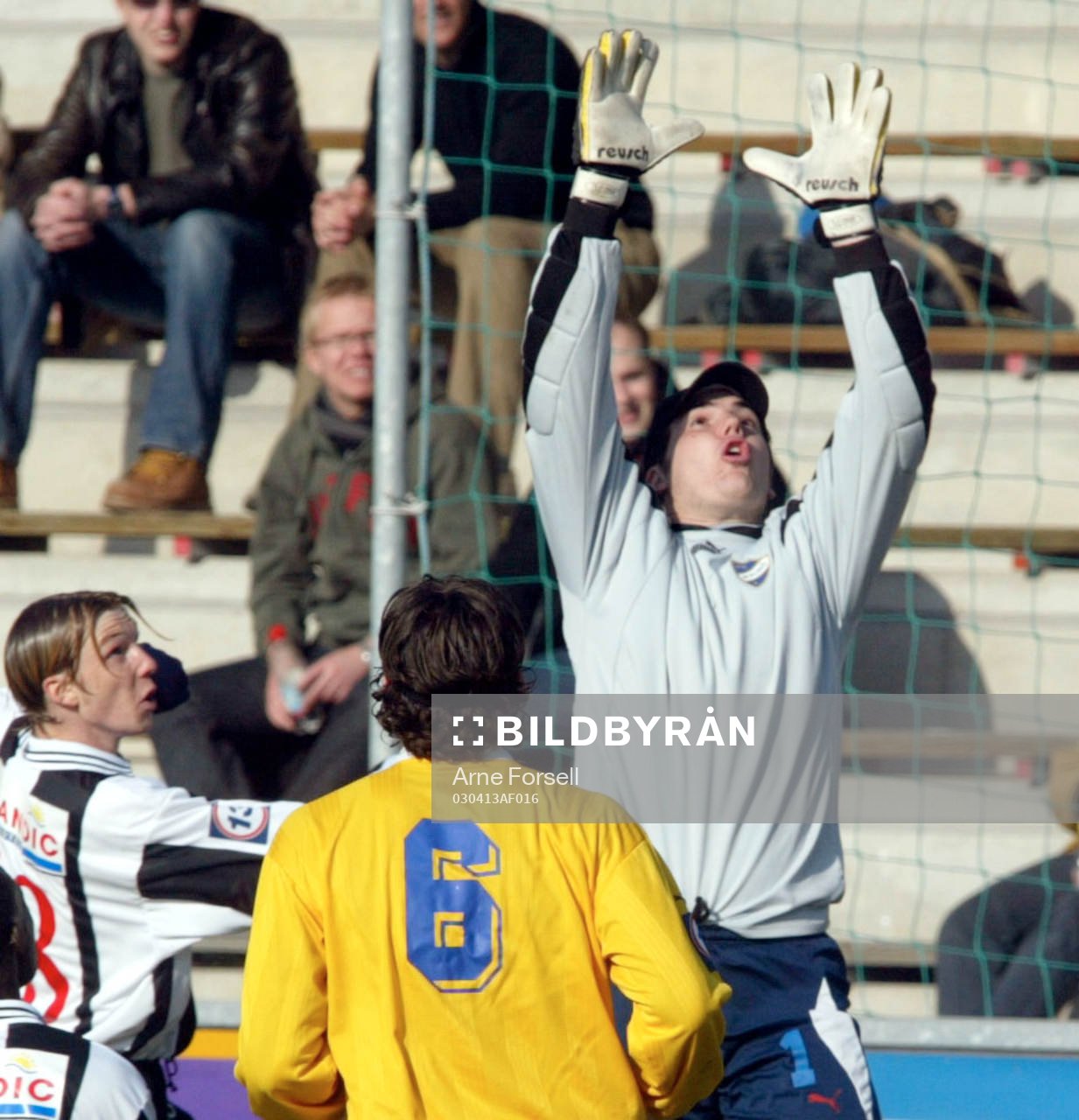 Mattias Filipanics, målvakt,  Malmö