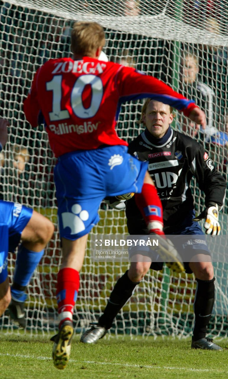Hans Eklund, Helsingborg och Björn Stringheim, Öster