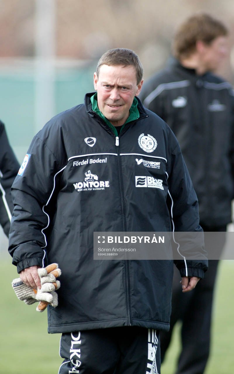 Lars Svensson, tränare, Boden