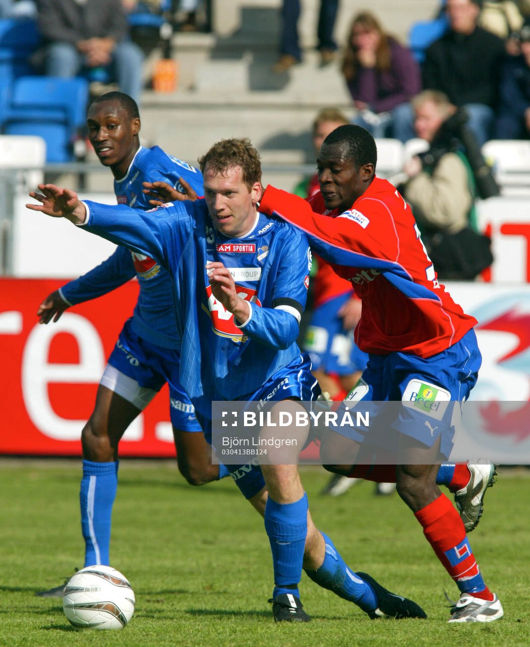 Fredrik Bild, Öster och John Pelu, Helsingborg