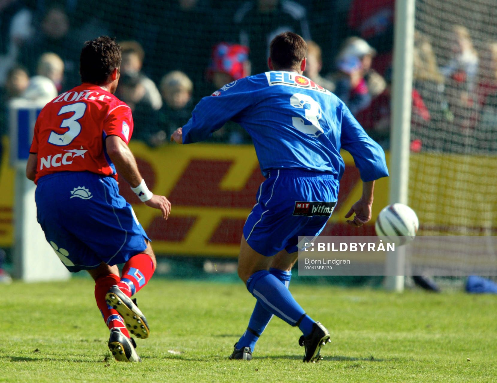 Mikael Thomasson, Öster slår in 0-1