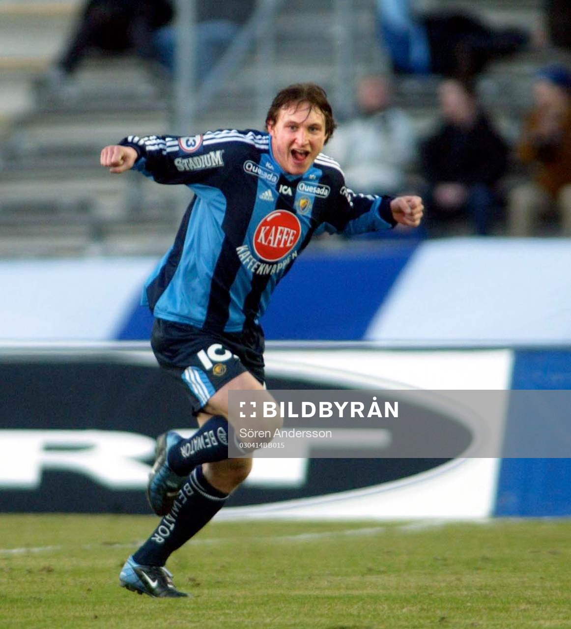 Kim Källström, jubel, Djurgården