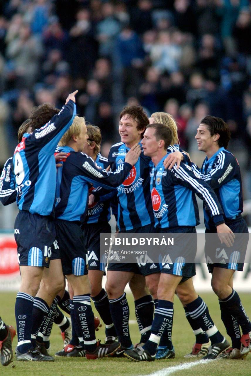 Kim Källström, jubel, Djurgården