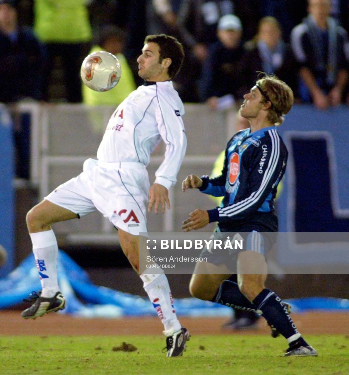 Sharbel Touma, Halmstad och Johan Arneng, Djurgården