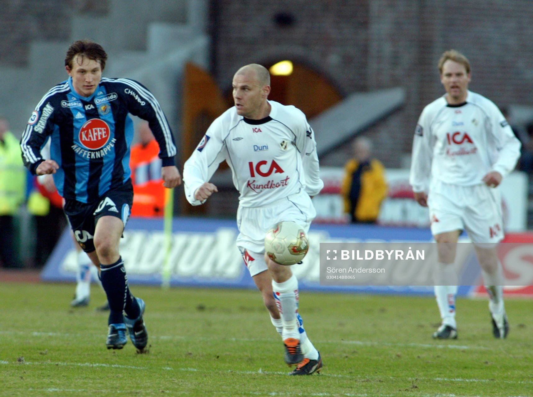 Magnus Svensson, Halmstad och Kim Källström, Djurgården
