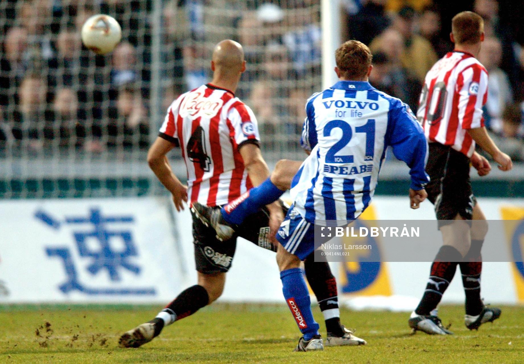 Hans Blomqvist gör 2-0 till Göteborg